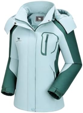 CAMEL CROWN Women's Ski Jacket Winter Snow Coat Waterproof Female Jackets
