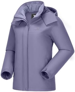 CAMEL CROWN Women's Ski Jacket Winter Snow Coat Waterproof Female Jackets