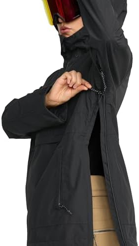 Volcom Women's Harlan Pullover Snowboard Jacket –waterproof, Taped Seams, Pfas-free