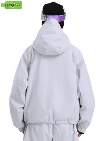 GSOU SNOW Womens Snowboard Jacket Baggy Ski Jacket Waterproof Snow Coat