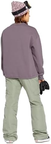 Volcom Women's Essential Crew Fleece Snowboard Winter Sweatshirt