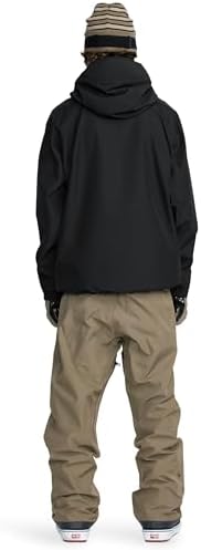 Volcom Men's Dua Gore-tex Insulated Snowboard Jacket – Waterproof Snow Jacket With Zip Tech