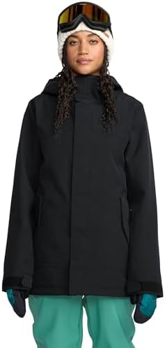 Volcom Women's Stoney Shadow Insulated Snowboard Jacket – 15k Waterproof, Slim Fit