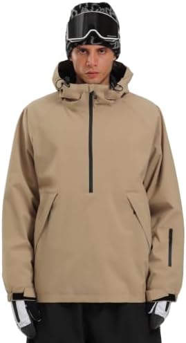 GSOU SNOW Mens Snow Jacket Womens Baggy Snowboard Ski Jacket Waterproof