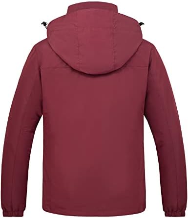 wantdo Women's 3 In 1 Ski Jacket Cotton Padded Liner Winter Coat
