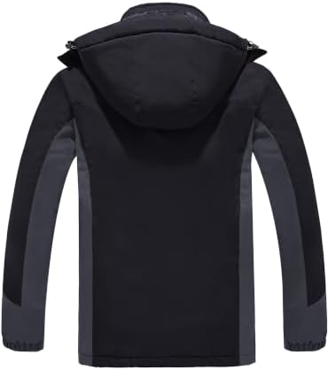Wantdo Men's Ski Jacket Waterproof Warm Winter Snow Coat Snowboard Jacket