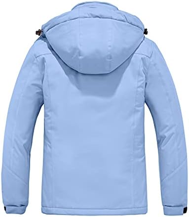 Women's Waterproof Ski Jacket Warm Winter Coat Fleece Snowboarding