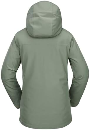 Volcom Women's Shelter 3D Stretch Relaxed Fit Mid Length Snowboard Jacket