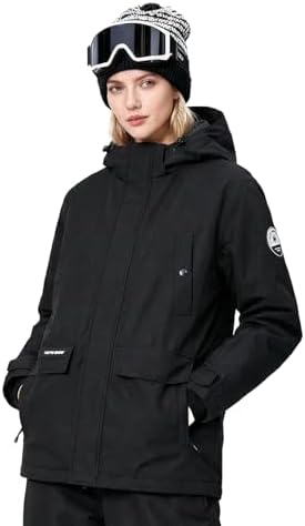 Women's Ski Jacket Windbreaker Insulated Snowboarding Jacket