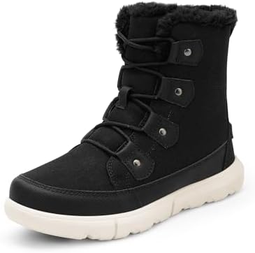 DREAM PAIRS Women’s Lace Up Ankle Snow Boots