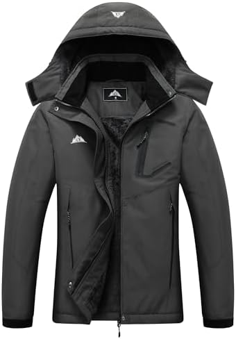 MOERDENG Women's Warm Winter Ski Coat Waterproof Snowboarding Jacket