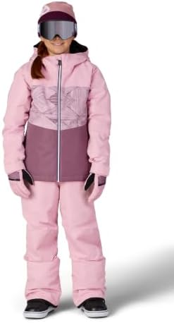 686 Girl's Athena Jacket - Insulated Coat with 2-Layer Fabric Design, Modern Fit and Taped Seams - Water & Weather Resistant