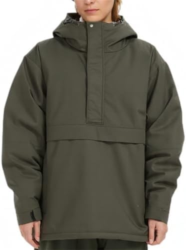 BUMDEEP Womens Waterproof Ski Jacket Warm Winter Snow Coat Windbreaker Hooded Thick Snowboard Jacket