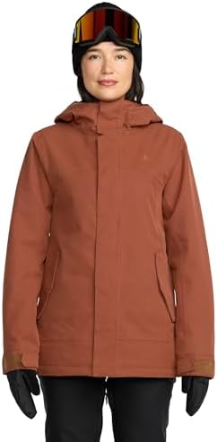 Volcom Women's Stoney Shadow Insulated Snowboard Jacket – 15k Waterproof, Slim Fit