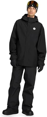 Volcom Men's Buckthreeeighty Snowboard Jacket – 10k Waterproof 2-layer Shell, Zip Tech®