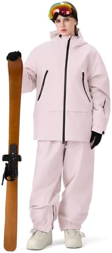 Oymyakon Womens Ski Suit Waterproof Snow Suits Snowboard Jacket and Pants Set Baggy Winter Insulated Snowsuit Coats