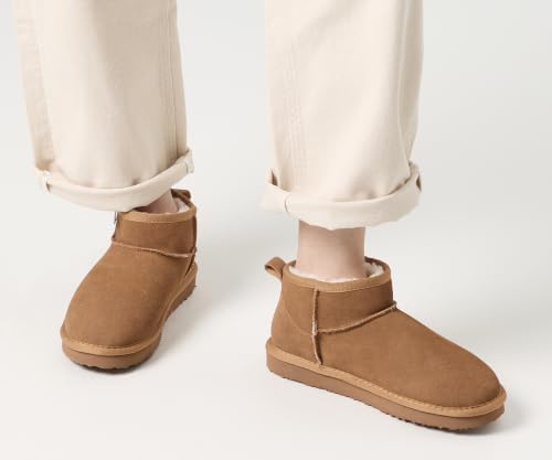 Project Cloud 100% Genuine Leather Womens Boots Ankle Boots for Women Shoes