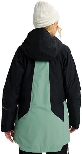 Burton Women’s Reserve 2-Layer Insulated Jacket – Waterproof Winter Snowboard Jacket with Helmet Compatible Hood