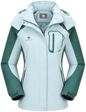 CAMEL CROWN Women's Ski Jacket Winter Snow Coat Waterproof Female Jackets