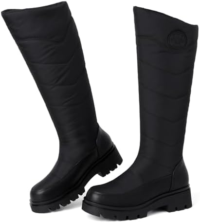 Women's Snow Boots Knee High Warm Winter Shoes