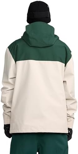 Volcom Men's Buckthreeeighty Snowboard Jacket – 10k Waterproof 2-layer Shell, Zip Tech®