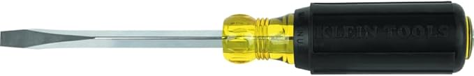 Klein Tools 80031 ドライバーセット、米国製、5点セット (マイナス2本、プラス2本、四角1本)、クッション性グリップで快適