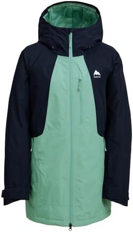 Burton Women’s Reserve 2-Layer Insulated Jacket – Waterproof Winter Snowboard Jacket with Helmet Compatible Hood