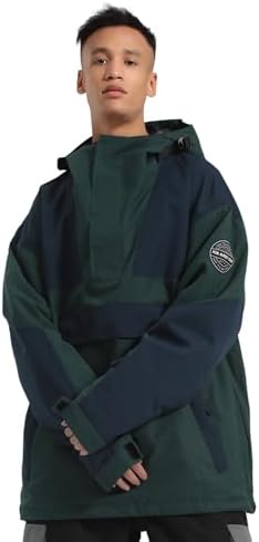 GSOU SNOW Mens Snowboard Jacket Snowboarding Ski Jacket Pullover Waterproof