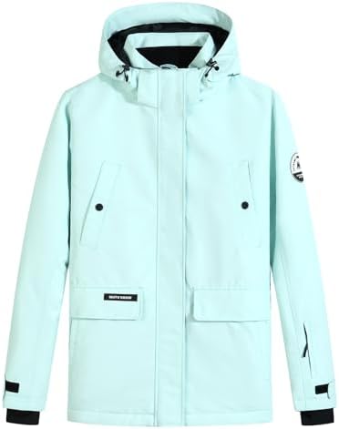 Women's Ski Jacket Windbreaker Insulated Snowboarding Jacket
