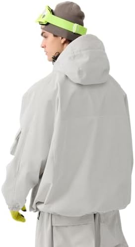 GSOU SNOW Men Women Snowboard Jacket Baggy Ski Snow Waterproof
