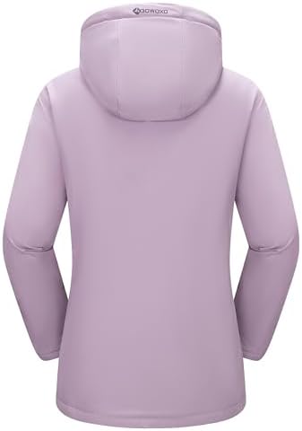 Women's Waterproof Snow Ski Jacket Warm Winter Coat Insulated Snowboarding Jacket Softshell Hiking Jacket