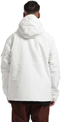 GSOU SNOW Men Snowboard Jacket Ski Snow Jacket Pullover Waterproof