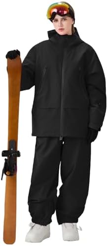 Oymyakon Womens Ski Suit Waterproof Snow Suits Snowboard Jacket and Pants Set Baggy Winter Insulated Snowsuit Coats