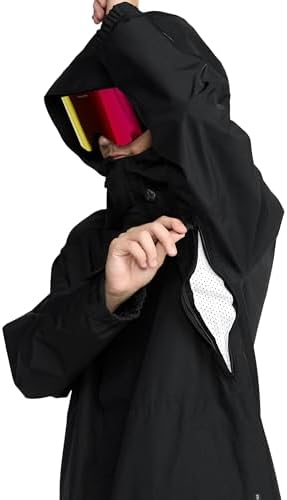 Volcom Men's Dua Gore-tex Insulated Snowboard Jacket – Waterproof Snow Jacket With Zip Tech