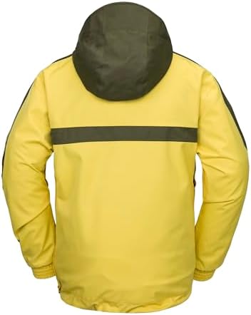 Volcom Men's Arthur Longo 20k Pullover Anarok Hooded Snowboard Jacket