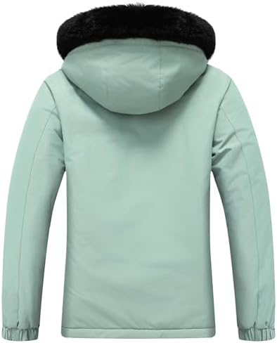MOERDENG Women's Waterproof Winter Coat Softshell Hiking Jacket