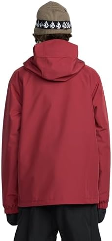 Volcom Men's Dua Gore-tex Insulated Snowboard Jacket – Waterproof Snow Jacket With Zip Tech