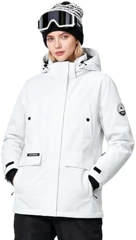 Women's Ski Jacket Windbreaker Insulated Snowboarding Jacket