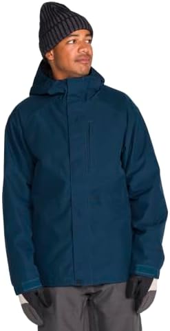 Volcom Men's Dua Gore-tex Snowboard Jacket – Waterproof Breathable Snow Shell With Zip Tech
