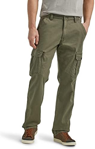 Wrangler Authentics Men's Relaxed Fit Stretch Cargo Pant