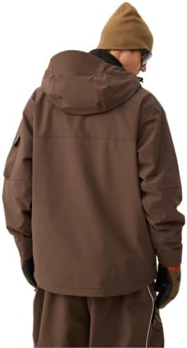 GSOU SNOW Womens Mens Snowboard Jacket Baggy Ski Snow Jacket Coat