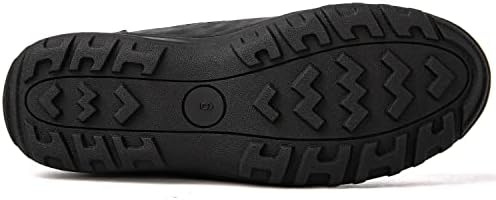 GLOBALWIN Women's Snow Boots Waterproof Ankle Booties Winter Boots For Women, Insulated Warm Black Fur Boots, Non-Slip Outdoor Hiking Boots For Rain and Snow