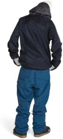 Volcom Men's Hossegor 20k Pullover Snowboard Jacket – Waterproof 2-layer
