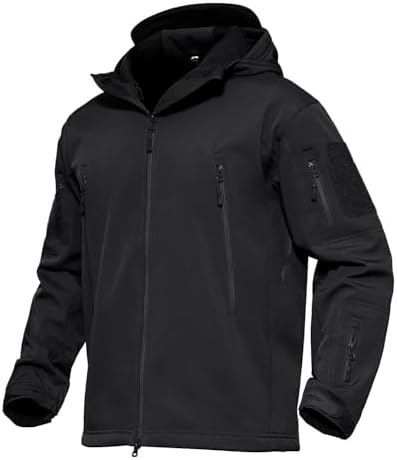 MAGCOMSEN Men's Jackets Tactical Winter Waterproof Softshell Rain Coat