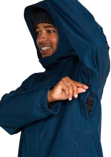 Volcom Men's Dua Gore-tex Snowboard Jacket – Waterproof Breathable Snow Shell With Zip Tech
