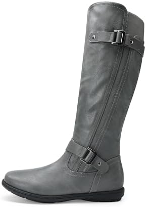DREAM PAIRS Women's Faux Fur-Lined Knee High Winter Boots Fall Tall Boots