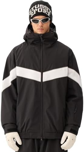 GSOU SNOW Womens Mens Snowboard Jacket Baggy Ski Jacket Snow Waterproof