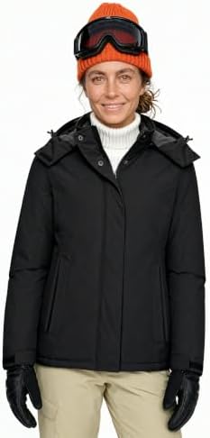 Wantdo Women's Ski Jacket Waterproof Warm Winter Coat Snow Snowboard Jacket