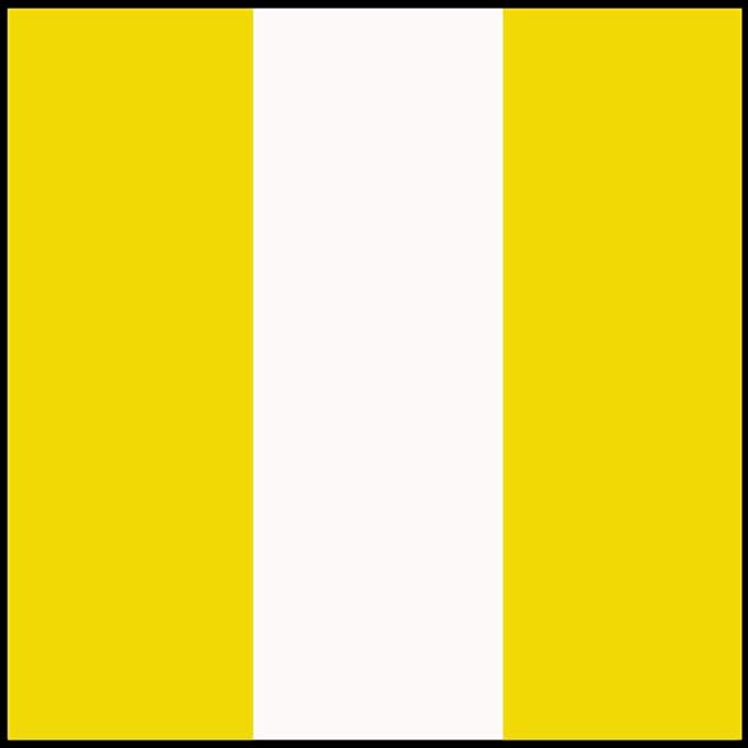 10ft White Center Colored Ends Cut Rails, Poles Wood Horse Jumps