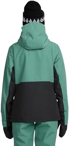 Volcom Women's Bolt Insulated Snowboard Jacket – 10k Waterproof, Eqs Fit, Zip Tech®